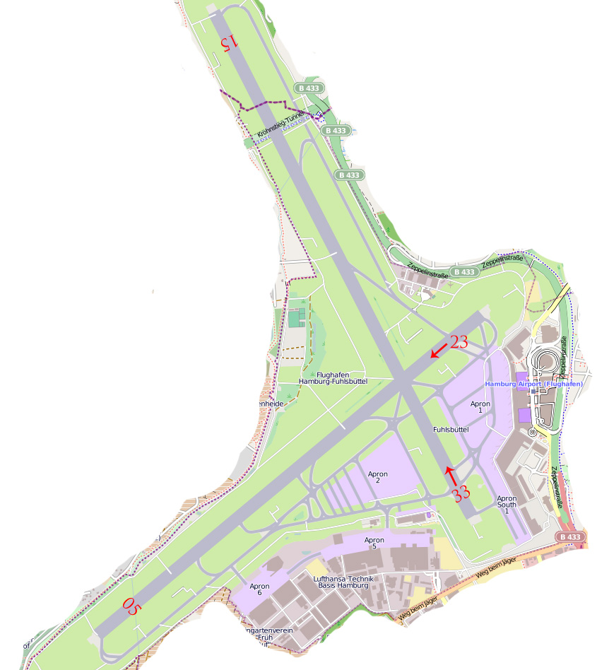 Welche Landebahn wird in Hamburg Fuhlsbüttel gerade genutzt? Flughafen Fuhlsbüttel Welche Landebahn wird in Hamburg Fuhlsbüttel gerade genutzt?