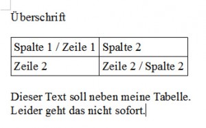 Tabellenumlauf 1 300x186 LibreOffice   Umlauf um eine Tabelle