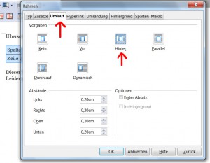 Tabellenumlauf 3 300x233 LibreOffice   Umlauf um eine Tabelle